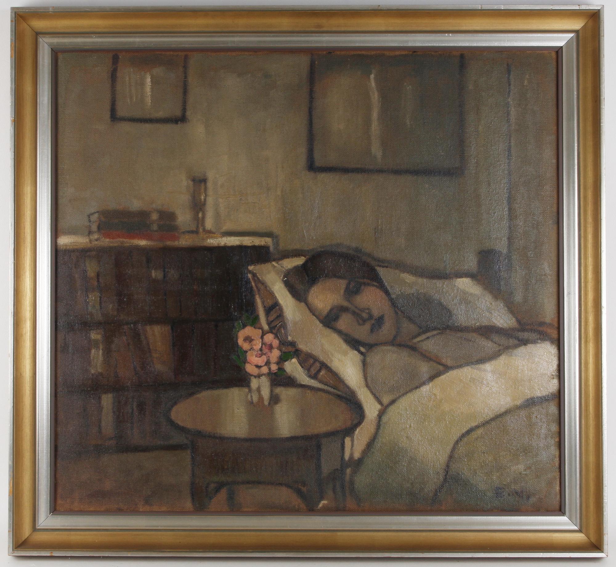 ERNST NORLIND, olja på duk, sign.