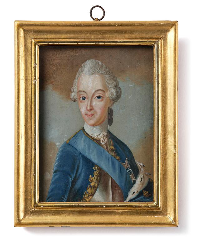 Lars Henning Boman, attributed to, "Gustav III" (1746-1792).