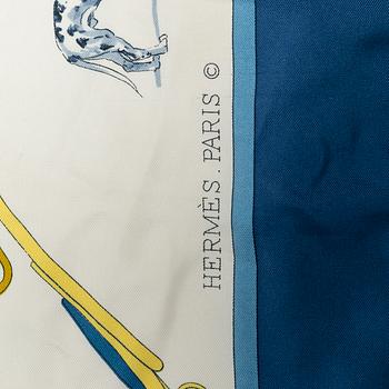 Hermès, scarf, "Carrossier".