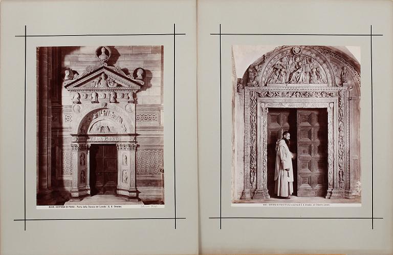 FOTOGRAFIER, 19 st, Italien 1800-talets slut.