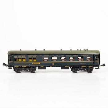 Märklin, restaurant car, 1942 JG, 1930s, Germany, 0 gauge.