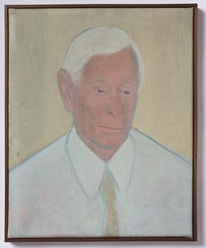 Vera Frisén, oil on relined canvas.