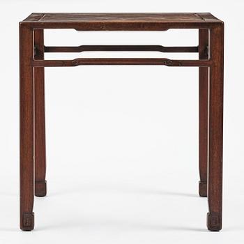 A hardwood table, Qing dynasty.