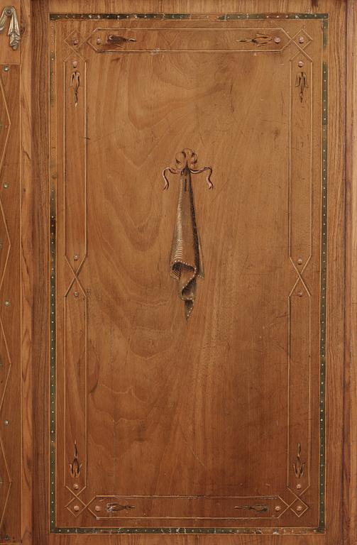 A Gustavian 18th century commode by N. P. Stenström, master 1781.