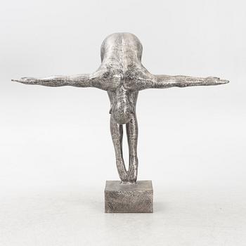 Decorative sculpture in patinated aluminium, Art People Gallery Paris.