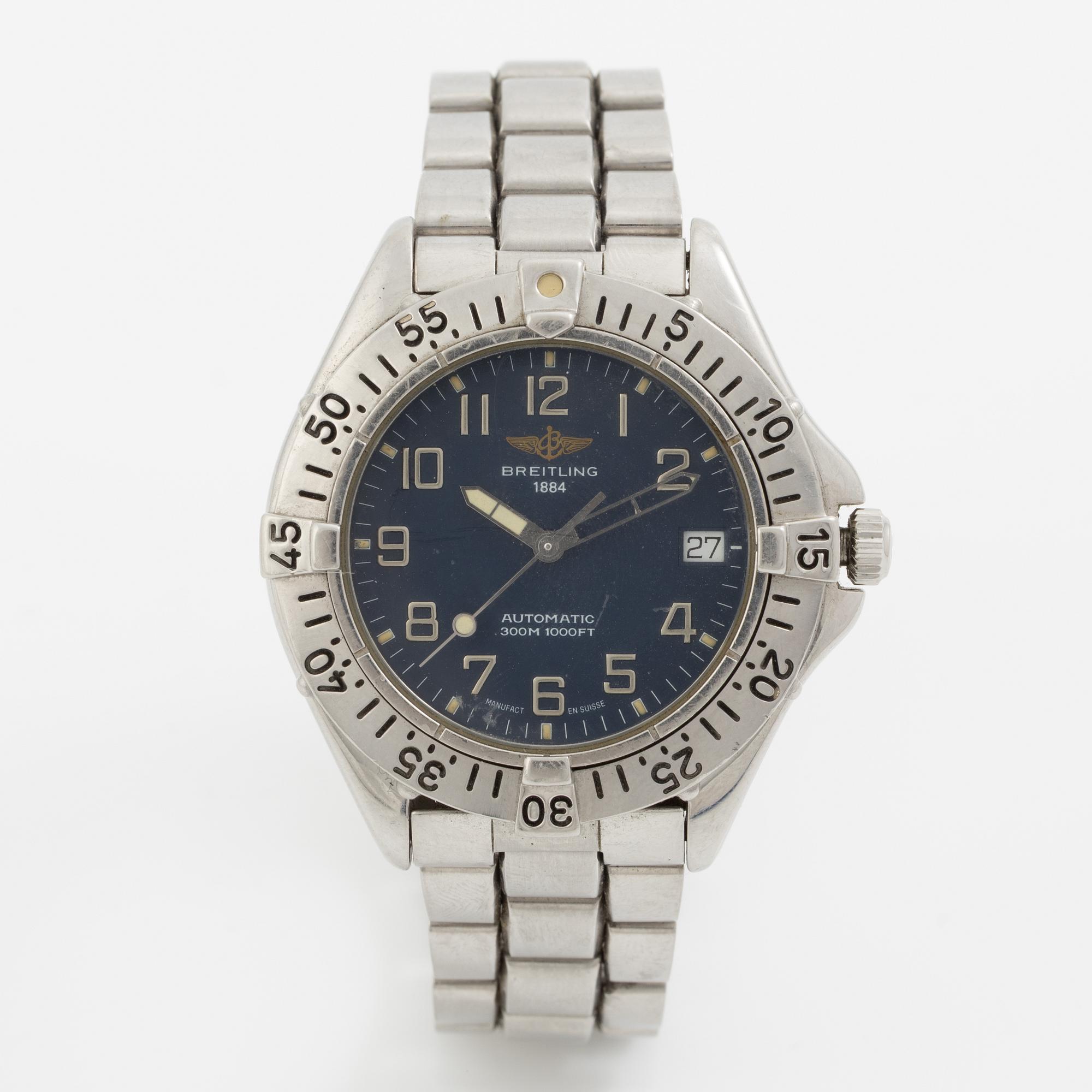 Breitling, Colt, wristwatch, 38 mm.