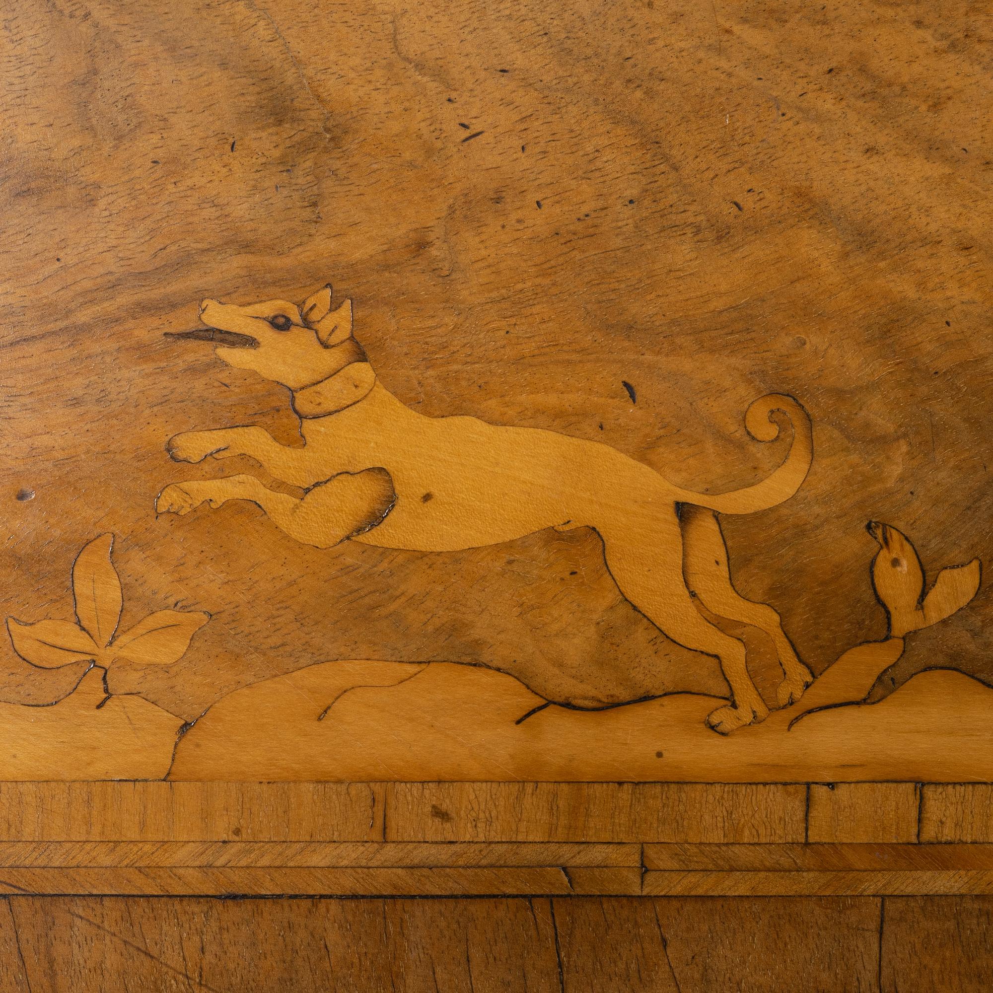 Skåp, Barock, troligen Tyskland, 1700-talets första hälft.