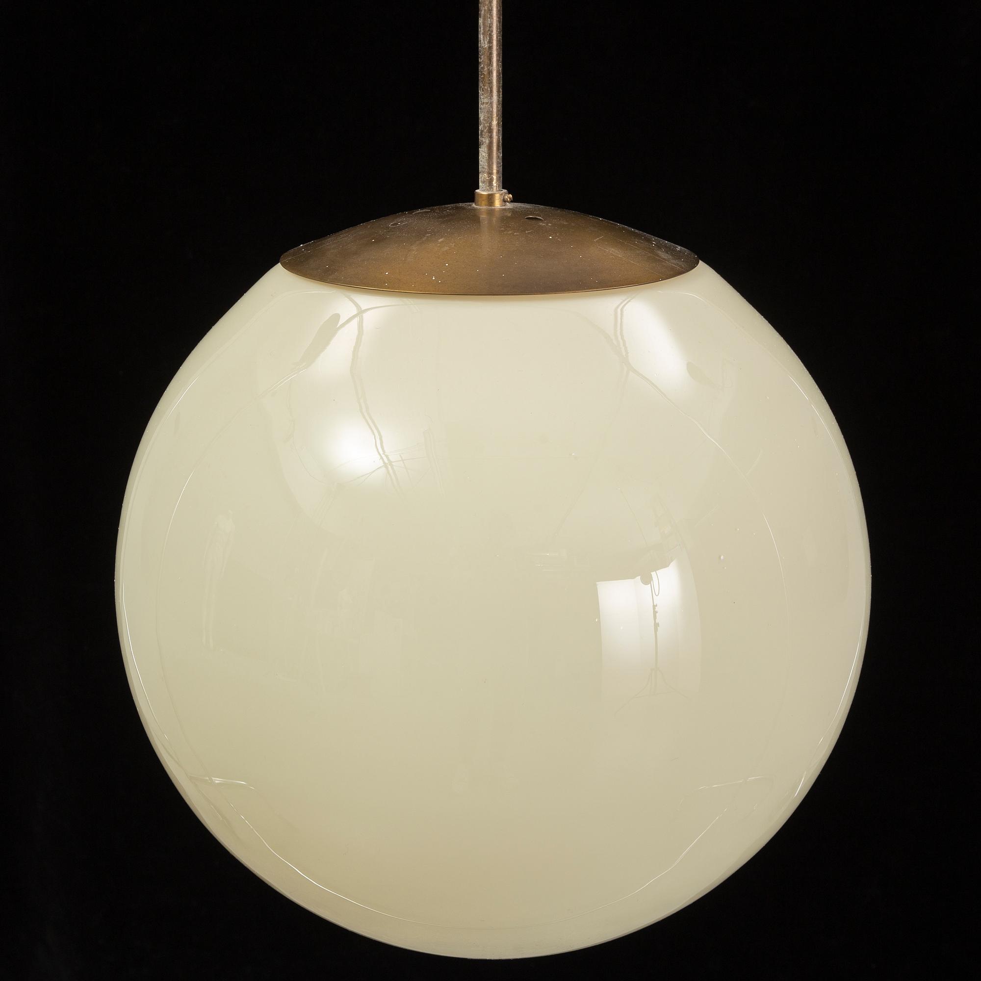 A mid-20th century ceiling light.