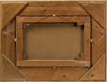 WILHELM BEHM, olja på duk, signerad och daterad 1899.