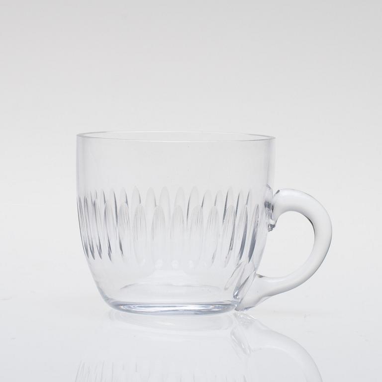 PUNSCHKOPPAR, 12 st, glas, 1900-talets början.