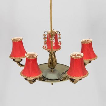 Paavo Tynell, a 1930s chandelier '1374/5 for Taito.