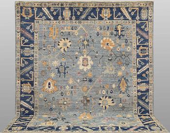 A carpet, Ziegler design, approx. 302 x 250 cm.