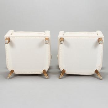 A pair of mid-20th century 'Mexico' armchairs for Paul Boman Ltd.