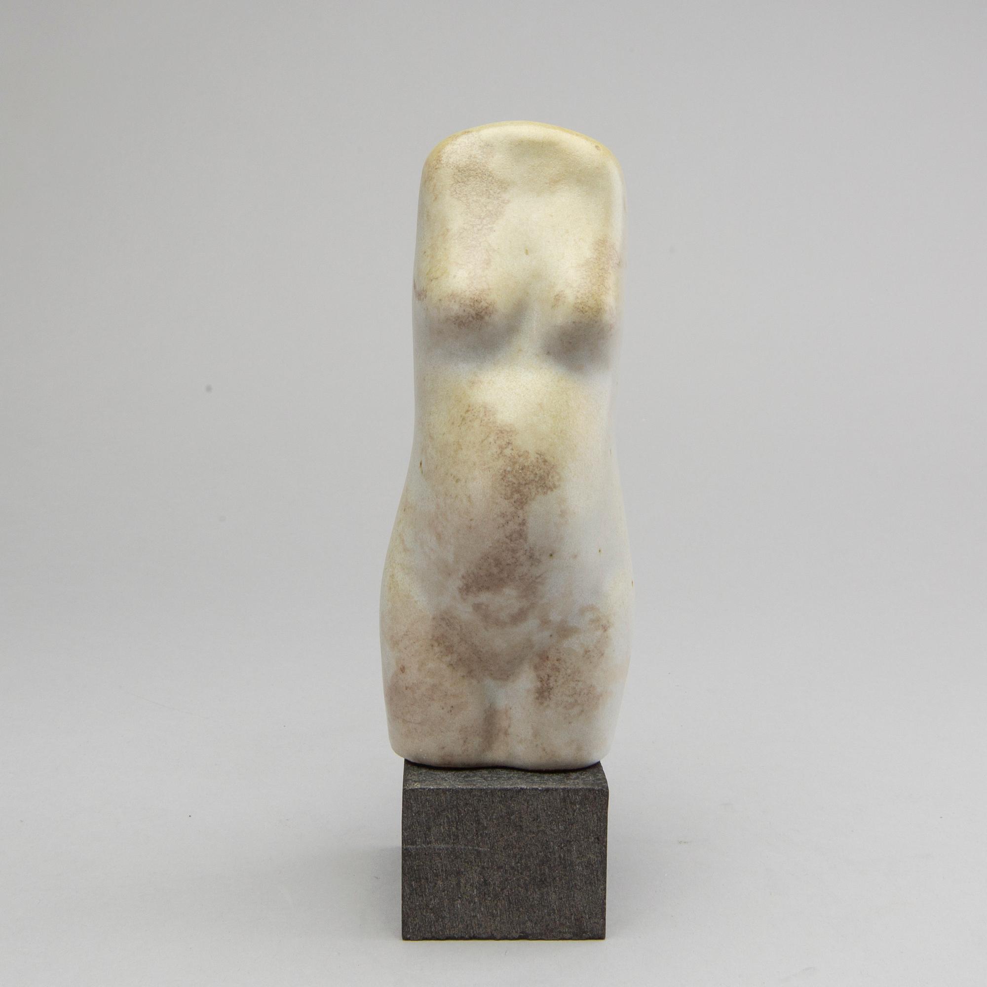 ULLA & GUSTAV KRAITZ, a signed and numbered stone ware figurine.