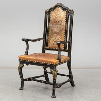 A late Baroque armchair, 18th Century.