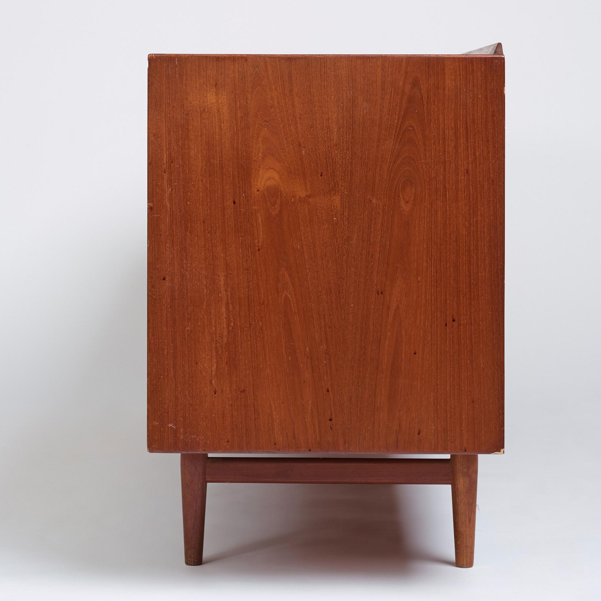 Arne Vodder, a teak sideboard, model 29, Sibast Møbler Denmark 1950-60's.