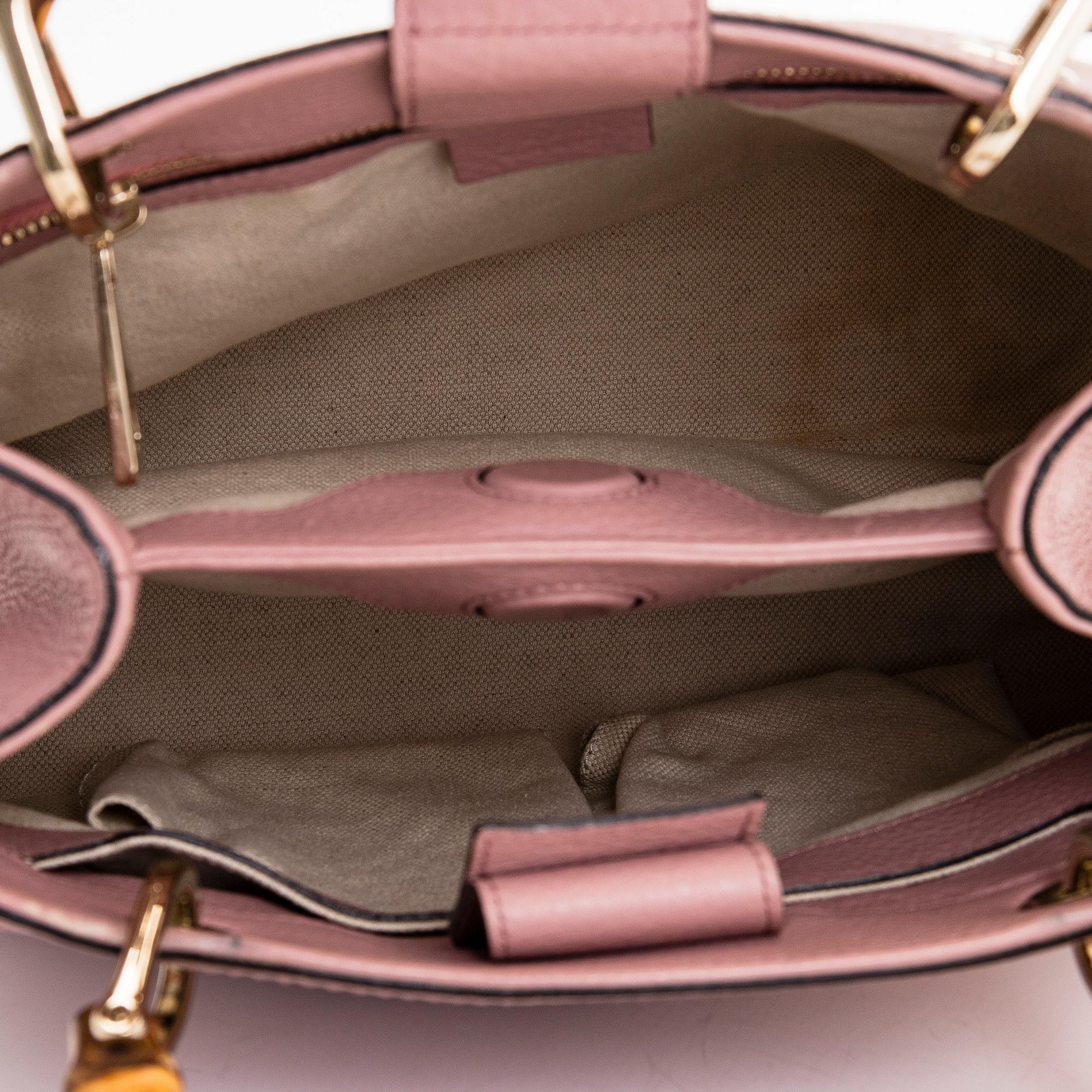 Gucci, a 'Small Bamboo Shopper' bag.