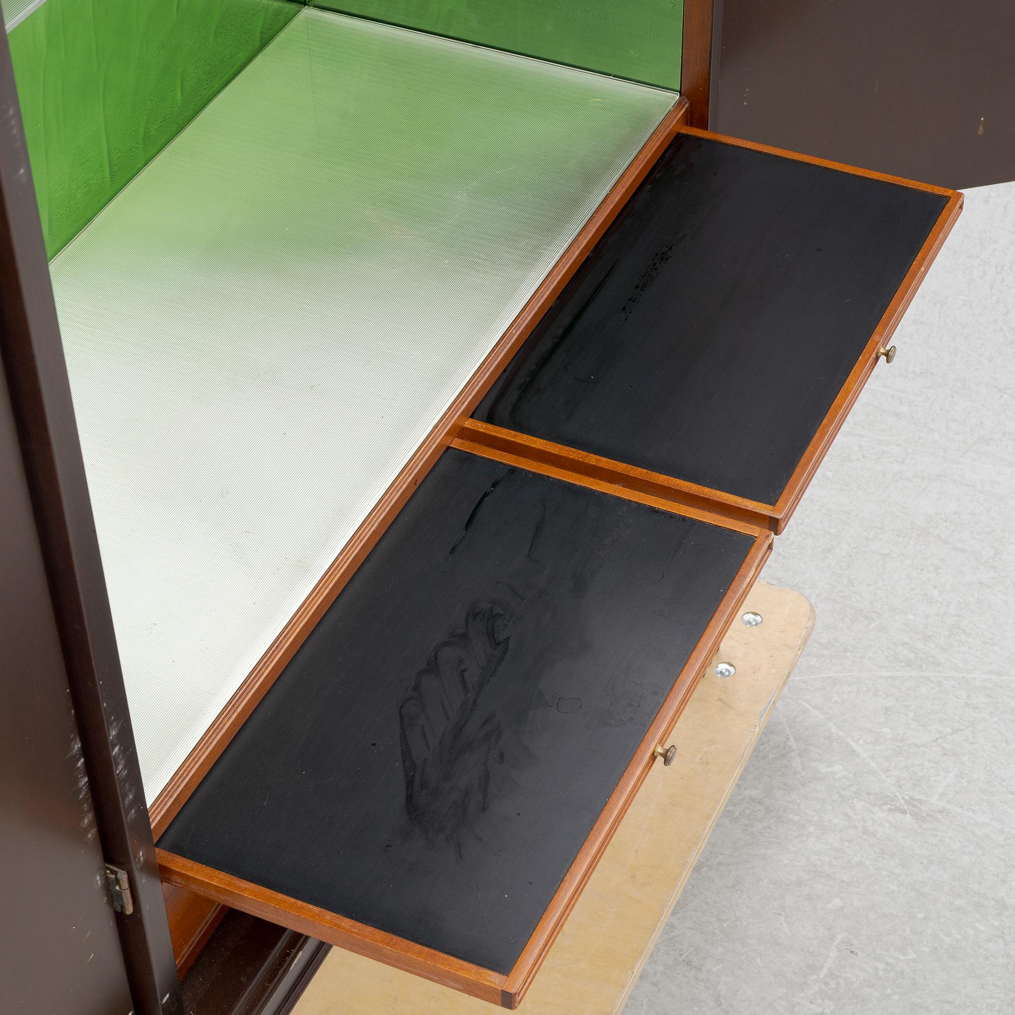 Bar cabinet, mid-20th century, Nordiska Kompaniet.