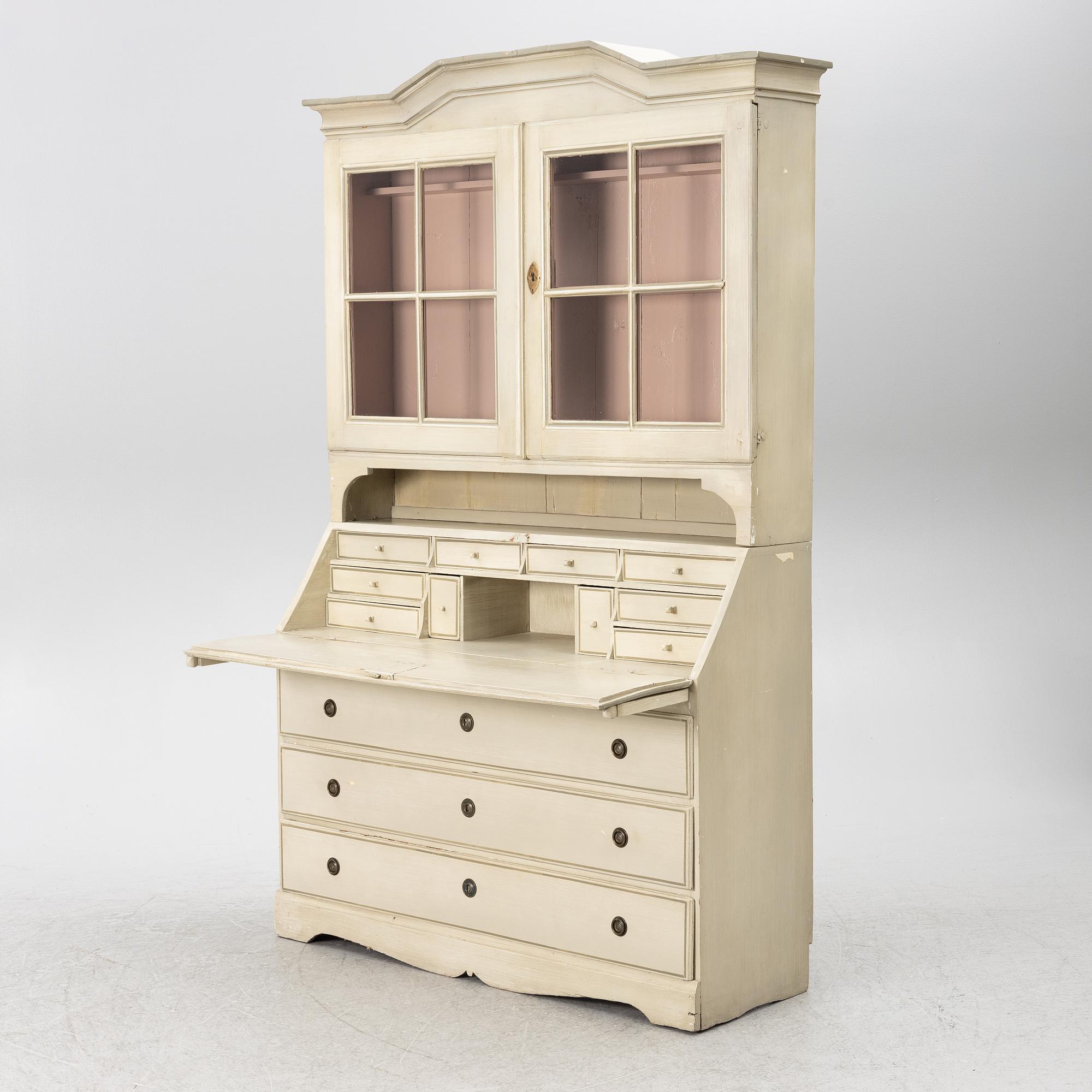 Skrivskåp, 1800-tal.