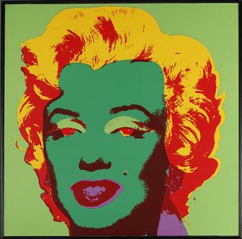 ANDY WARHOL, efter, färgserigrafi.