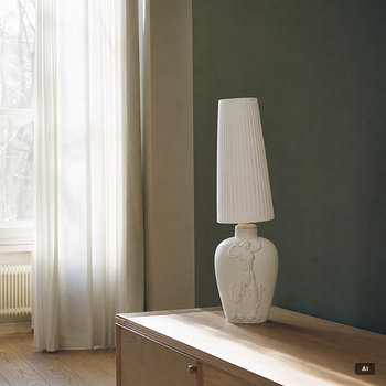 Table lamp, Upsala Ekeby, 1920s/30s.