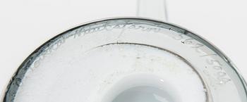 OIVA TOIKKA, LINTU, lasia, signeerattu ja numeroitu O. Toikka Nuutajärvi 362/5000.