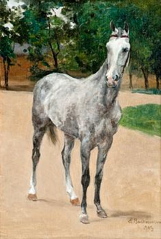 270. Hugo Backmansson, THE GRAY HORSE.