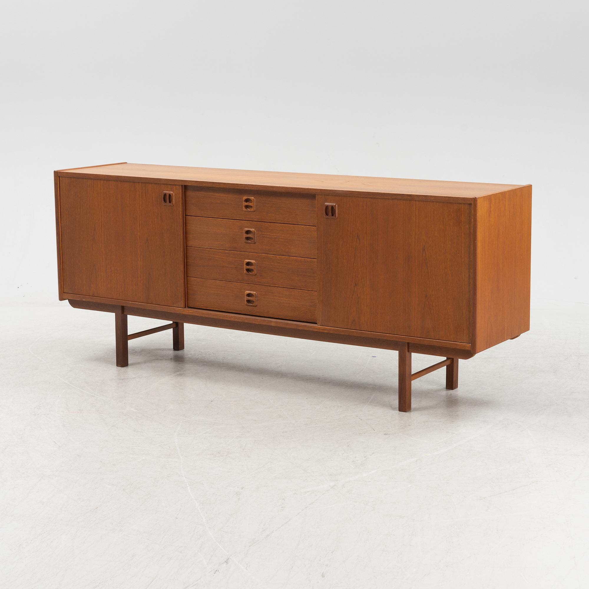 A teak veneered 'Korsör' sideboard from IKEA, 1960's.