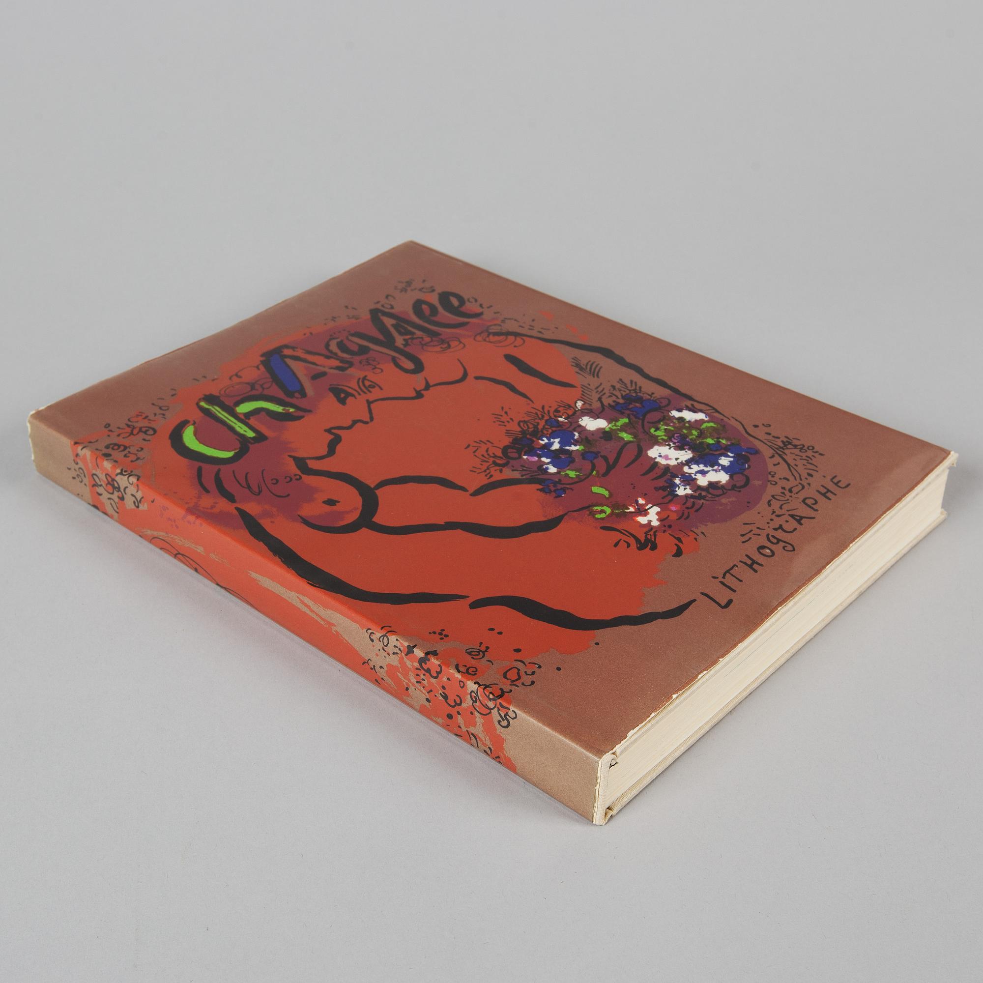 BOK, "The Litographs of Chagall", utgiven av André Sauret, Monte Carlo, 1960.