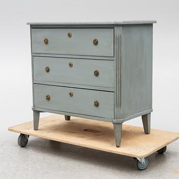 A Gustavian style chest of drawers, Sweden, early 20th century.