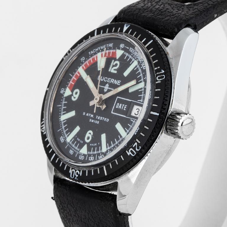 LUCERNE, wristwatch, 36 mm.