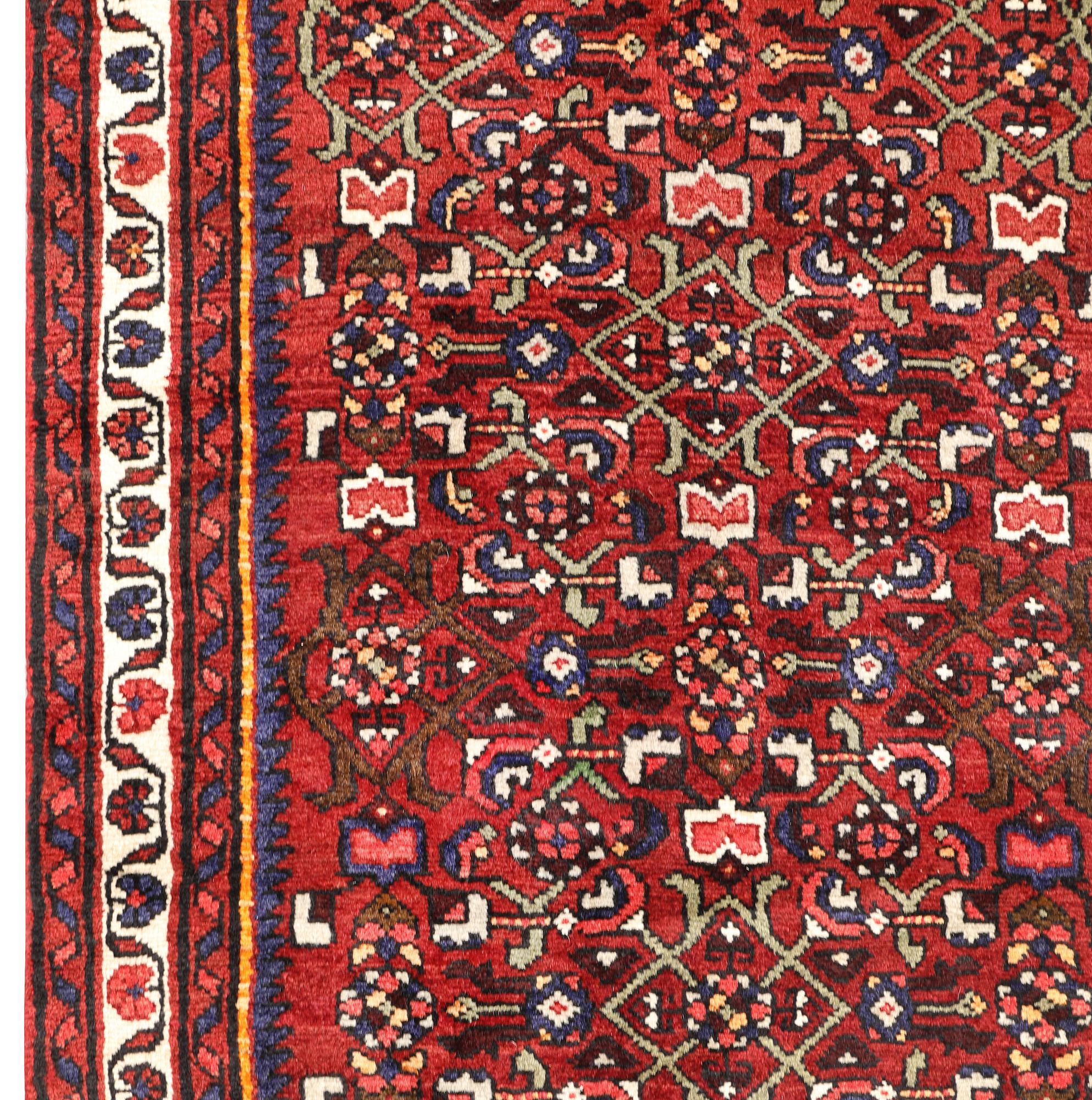 Gallerimatta, Hamadan, ca 430 x 92 cm.