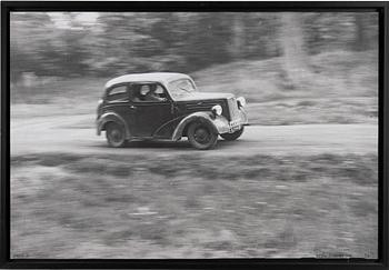 Carl Johan De Geer, photo sublimation signed and dated 1959-2007. Numbered 1/3.
