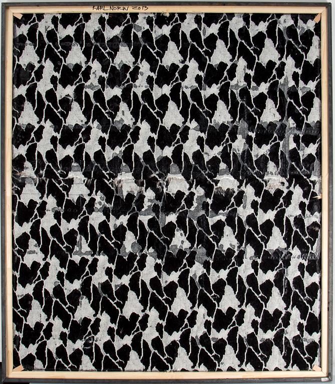 KARL NORIN, Syntetic fur, wax, epoxy and wood signed Karl Norin and dated 2013 on verso.