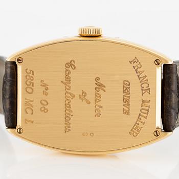Franck Muller, Master Calendar, wristwatch, 32 x 38,5 mm.