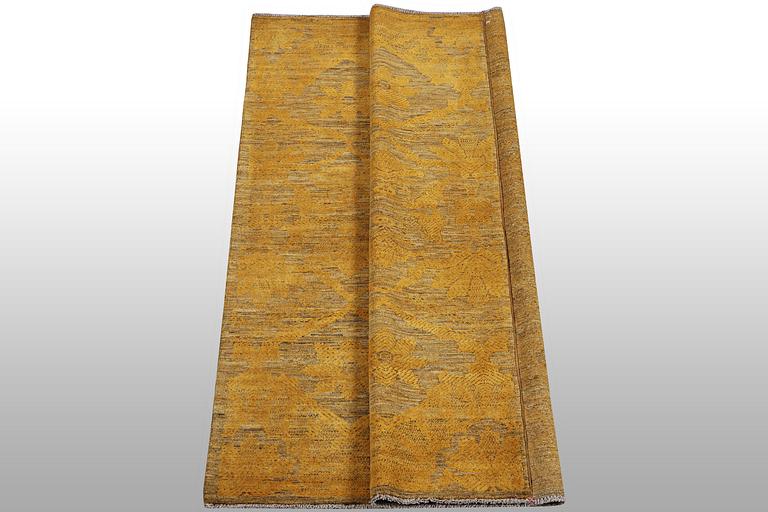 A rug, Gabbeh, modern design, ca 239 x 168 cm.