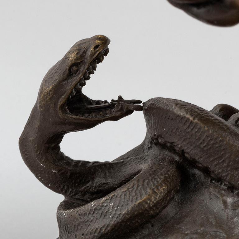 ANTOINE LOUIS BARYE, after, Sculpture, bronze. Height 35 cm, length 42 cm.