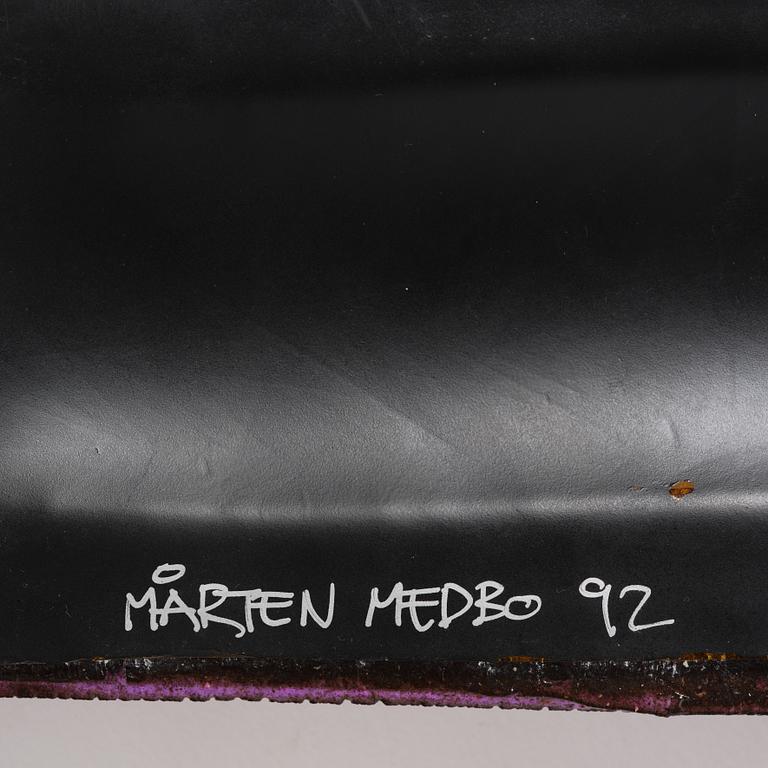 Mårten Medbo, väggskulptur/spegel, Konstfack, Stockholm, 1992.