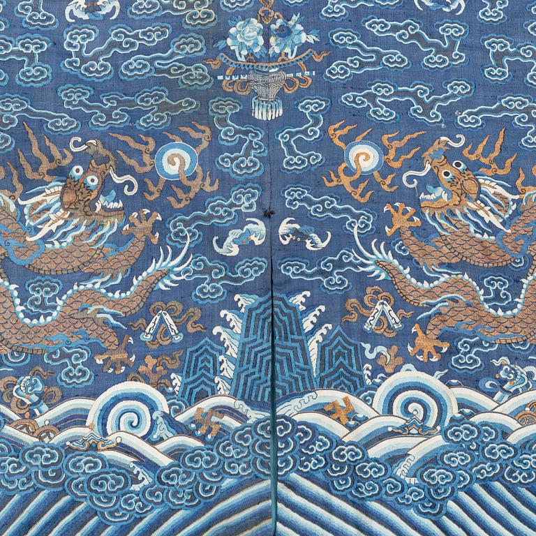 Rock, siden. Qingdynastin, 1800-tal.