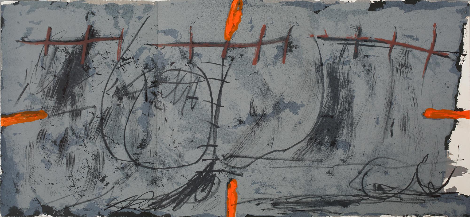 ANTONI TÀPIES, "Derriere le miroir", innehållande 9 färglitografier, signerad och numrerad 114/150.