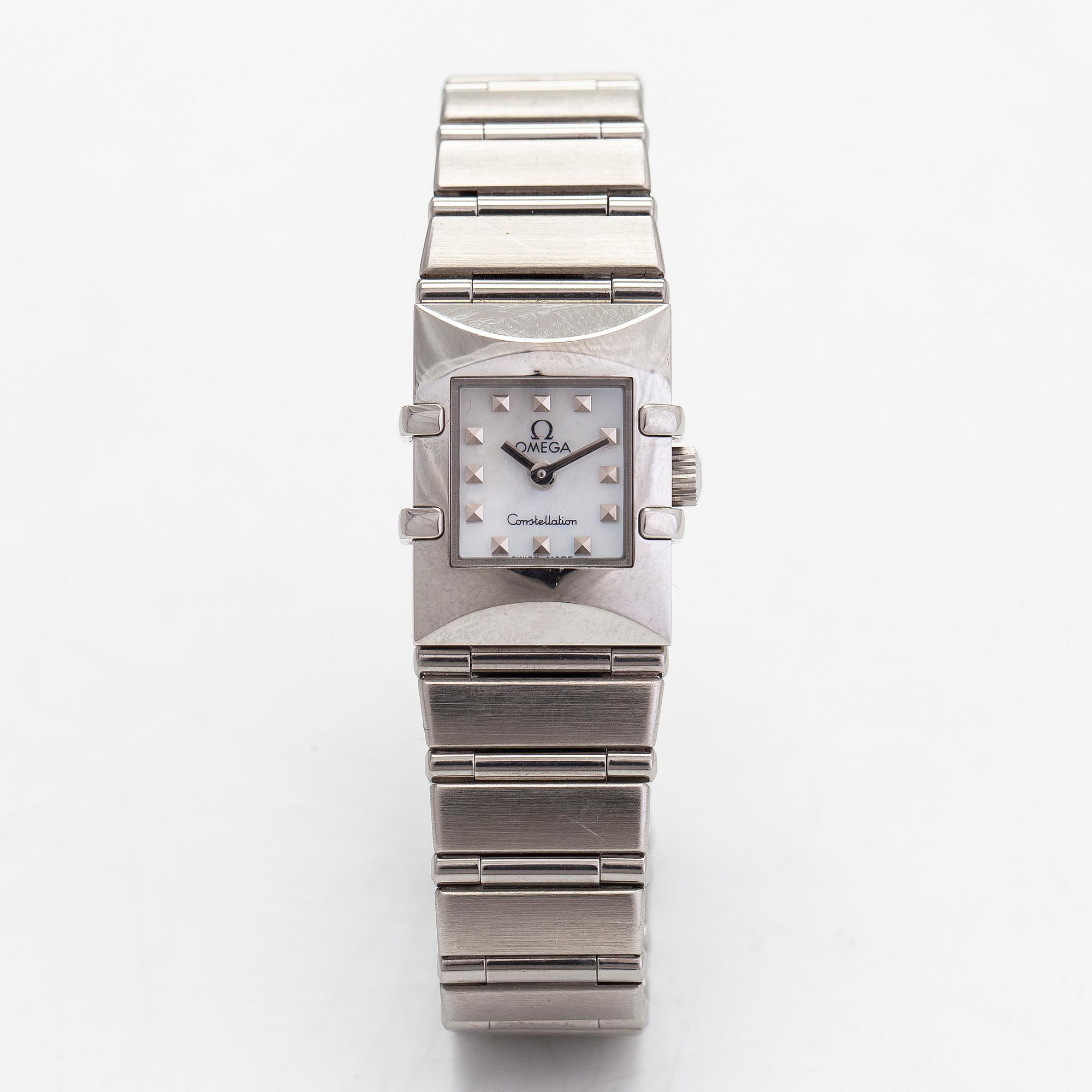 Omega, Constellation, Carre, wristwatch, 20 x 15 mm.