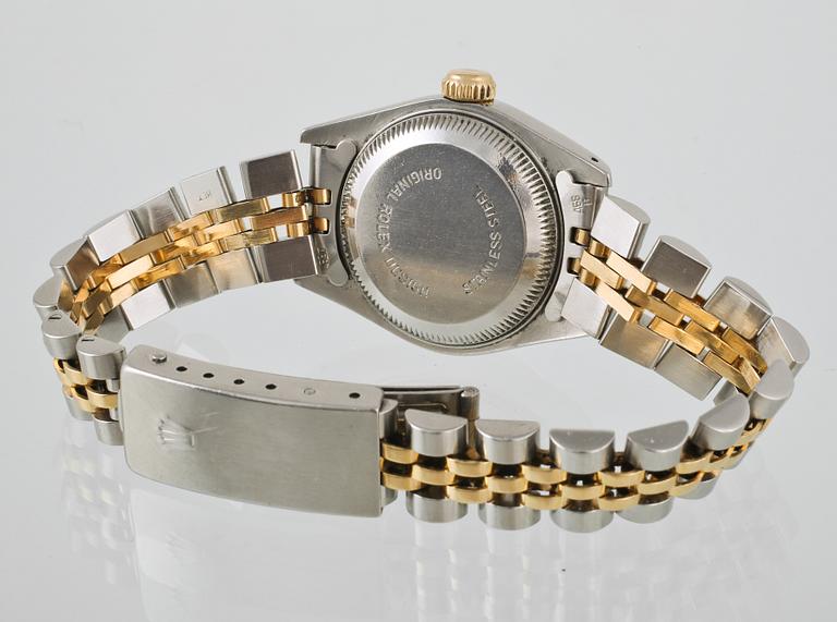 ARMBANDSUR, dam, guld och stål, "Date", Rolex, 1987.