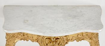 KONSOLBORD, rokokostil, 1900-talets början.