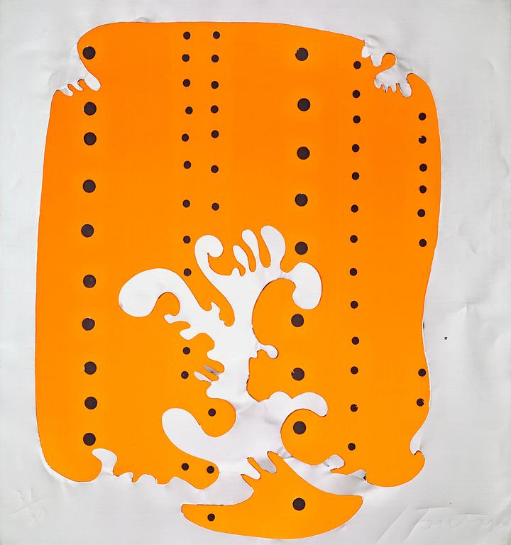 Lucio Fontana, Untitled, from: Quattro ogetti di Lucio Fontana e due poesie di Salvatore Quasimodo".