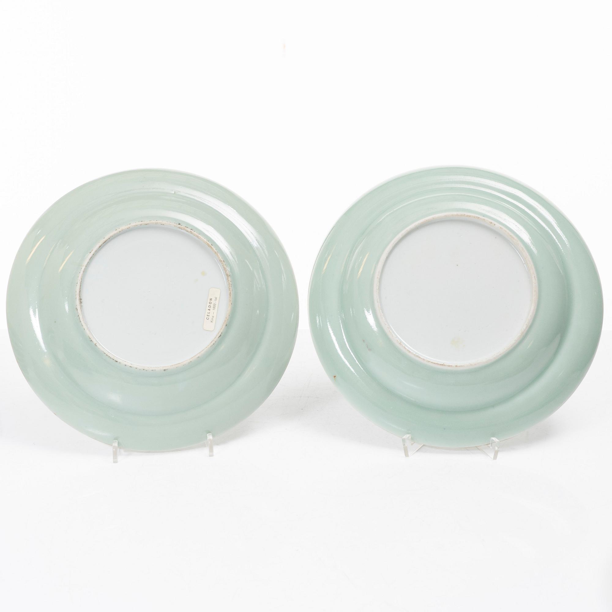 A set of 25 Canton famille rose dishes, 19th century.