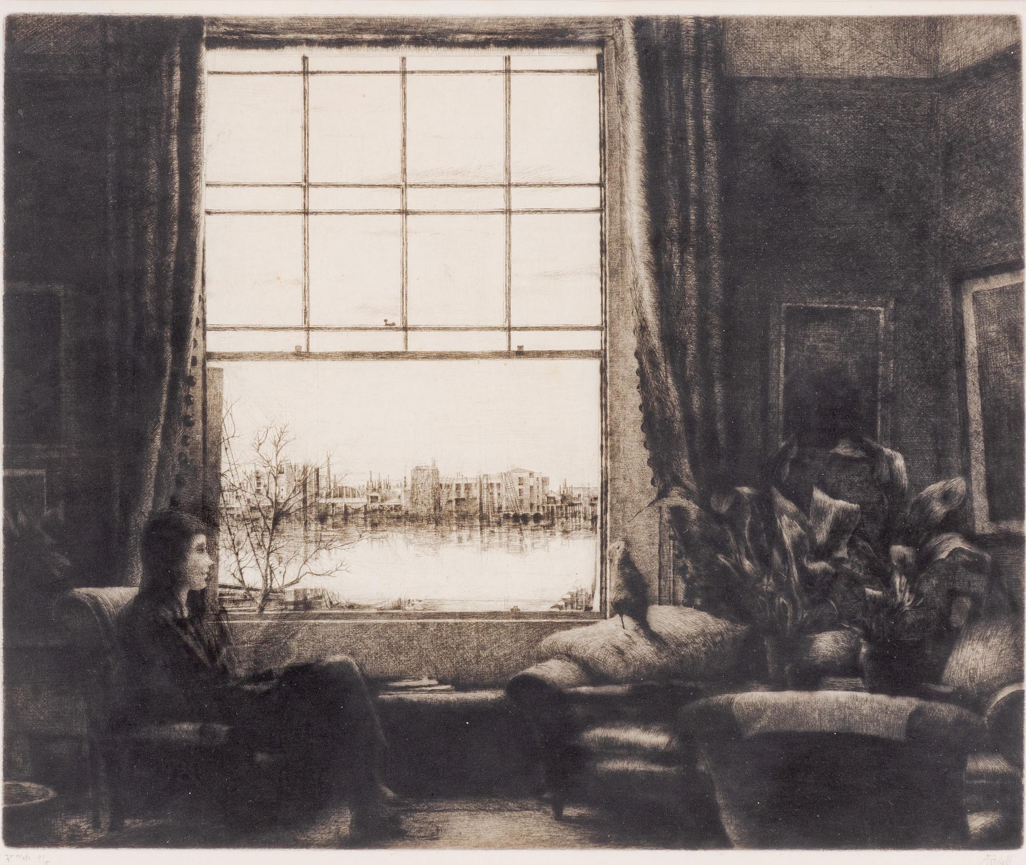 Axel Fridell, The window (Ett Londonhem, Vauxhall London).