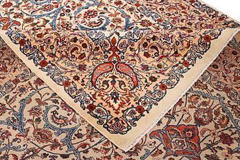 A Kashmar carpet, c. 383 x 293 cm.