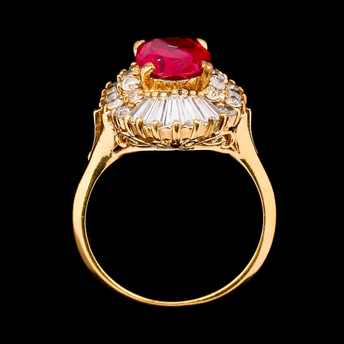 CHRISTIAN DIOR, ring, 1970-tal.