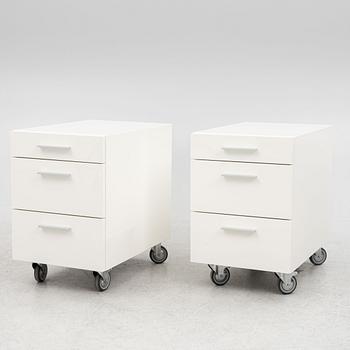 Piero Lissoni, chest of drawers, a pair, Porro, contemporary.