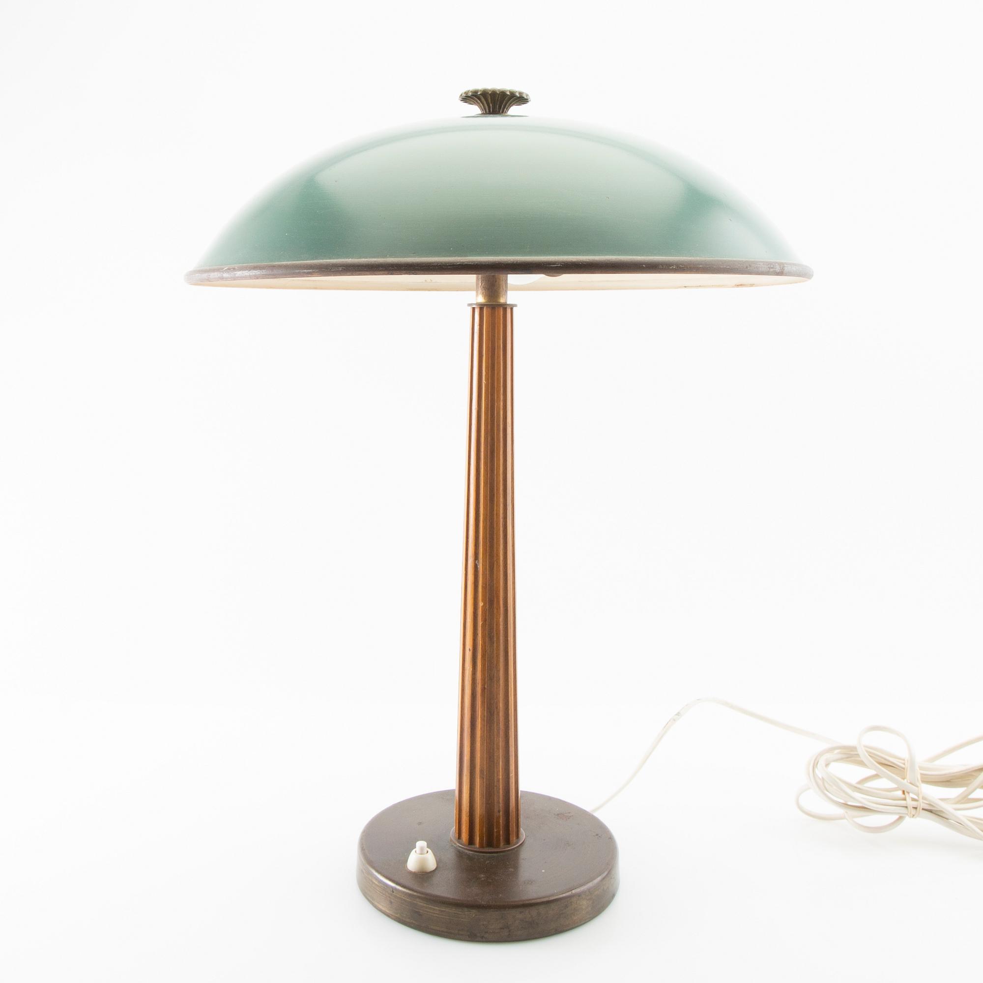 Erik Tidstrand, table lamp model 29595, Nordiska Kompaniet 1930s.